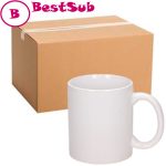 11 oz white mug, grade B, BestSublimation (1 ctn - 36 pcs)