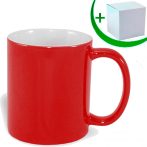 11oz Full Color Change Mug RED