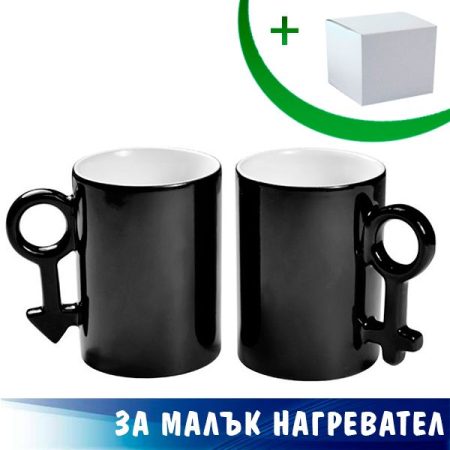 10oz Couple Color Changing Mugs(Black)