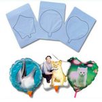 Set of 3 pcs Photo Balloons with stands