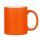 11oz Fluorescent Mug (Frosted, Reddish Orange)