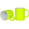 11oz  Fluorescent Mug (Frosted, Light Yellow)