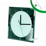   Стъклена фоторамка Часовник N14 (20 х 20 см)