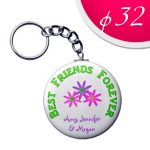 Keyring 32 mm (2 sides printable)