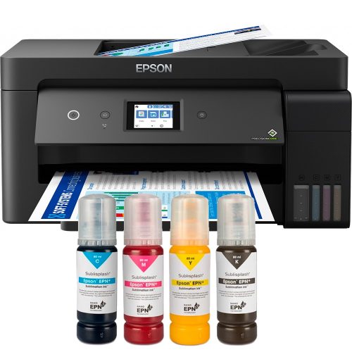 Printer A3+ Epson 15000 + 4x80 ml ink Sublisplash + sublimation paper