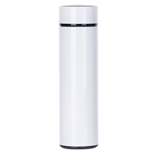 16oz/450ml Sublimation Smart Stainless Steel Flask (White)