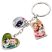 Sublimation Keychain with Pendant