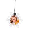 Hanging snowflake - 8.5 sm