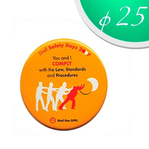 Magnet badges 25 mm