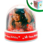 Water globe - Happy Birthday