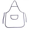 Apron with color rim