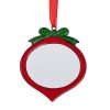 3” Sublimation Blank Ball Metal Ornament