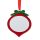 3” Sublimation Blank Ball Metal Ornament