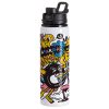 25oz/750ml Aluminum Water Bottle (White)