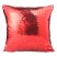 Sequin Pillow - red