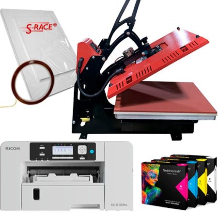 Heat press 40х50см HPM-Auto + Ricoh 3210 (loaded) + sublimation paper and tape