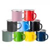 12oz Enamel Mug w/ Flat Bottom