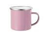 12oz Enamel Mug w/ Flat Bottom