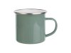 12oz Enamel Mug w/ Flat Bottom