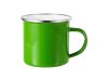 12oz Enamel Mug w/ Flat Bottom