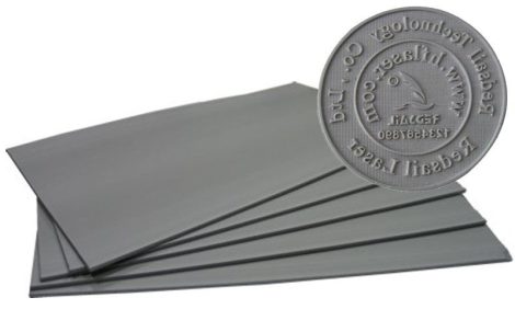 2.3 mm. A4 - Gray rubber 