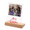 Sublimation Blanks Retangular Glass Photo Frame w/ White Patch (Christmas Tree, 20*25cm) 