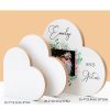 Sublimation Blanks Heart-shaped Photo Frame(20.3*20.3*1.5cm)